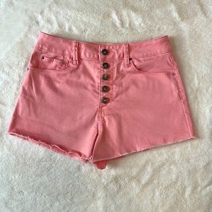 Rewash Brand pink jean shorts